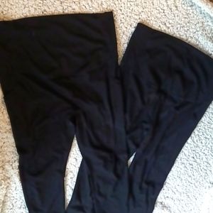 2 pairs XXL Fabletics black maternity leggings